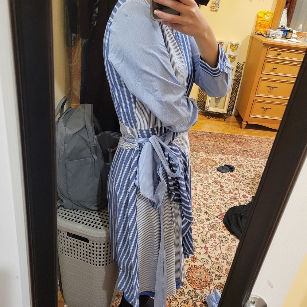 Long sleeve midi dress